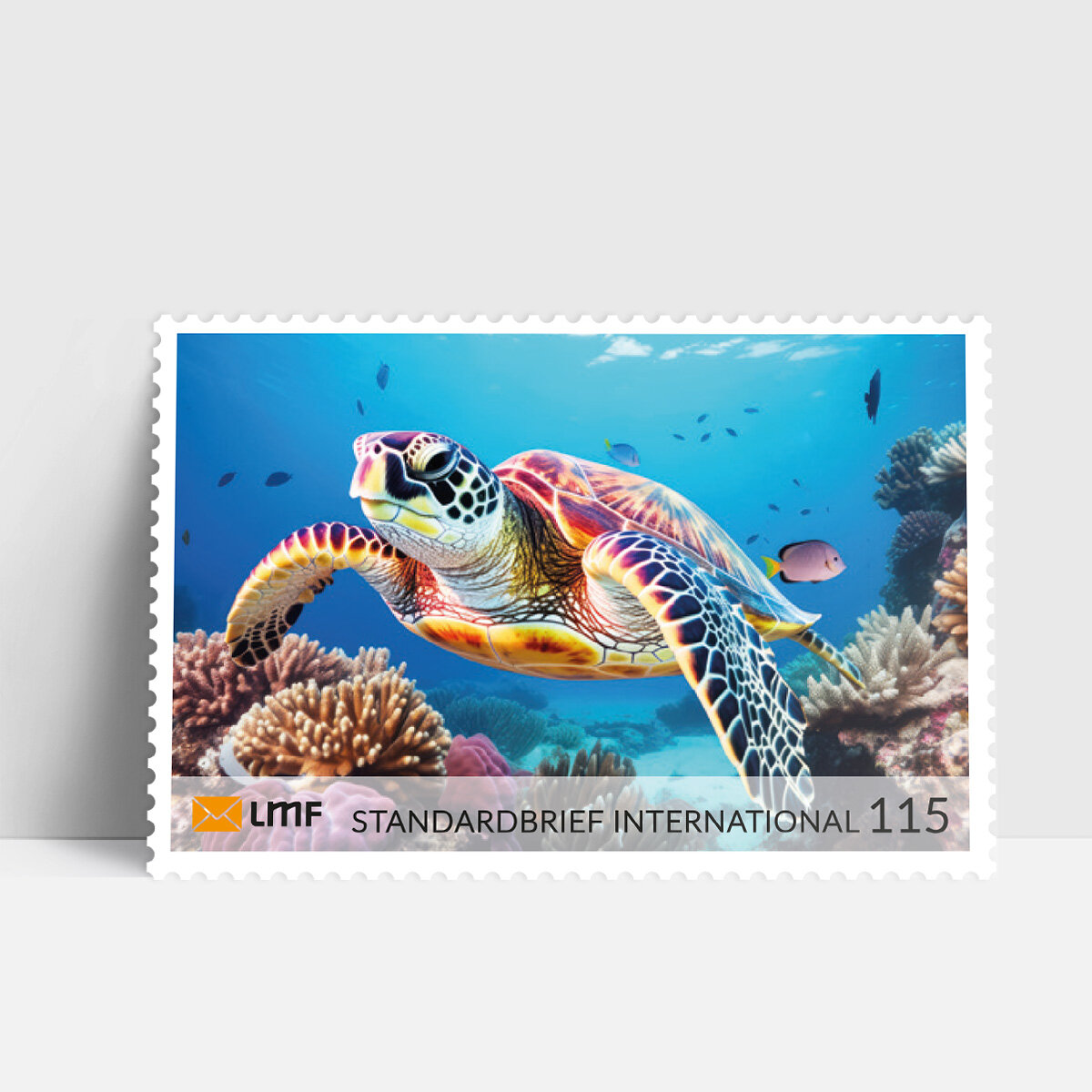 Standardbrief 10-er Bogen Unterwasserwelt internationale...