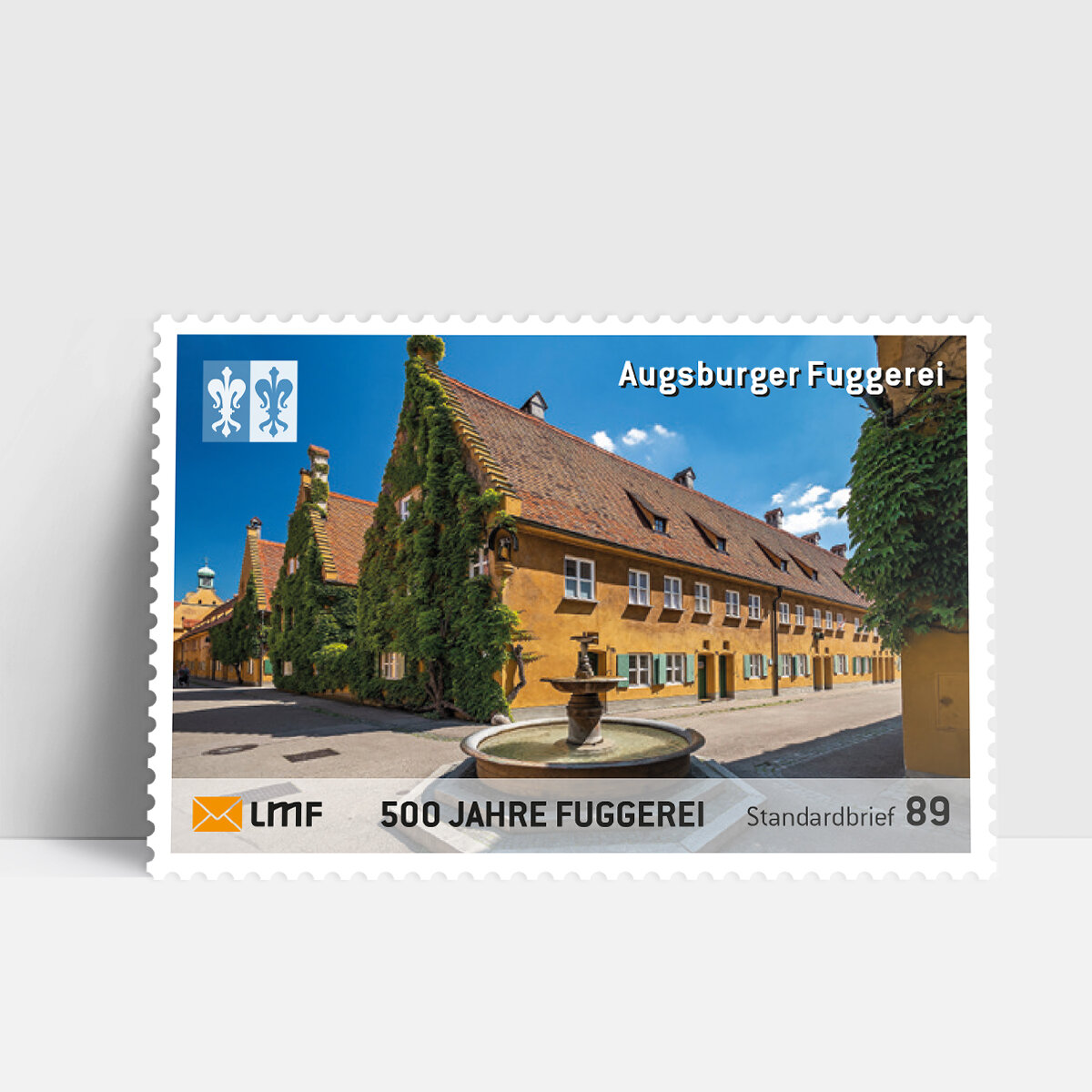 Standardbrief 10-er Bogen Fugger